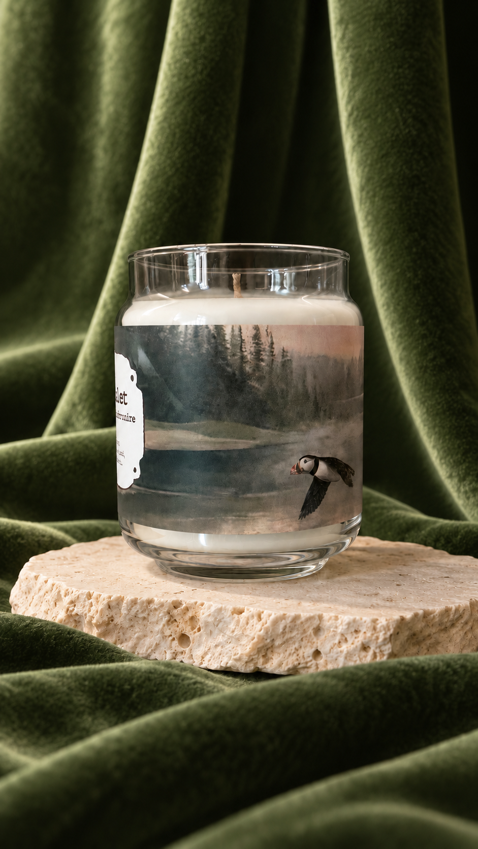 Candela profumata FRESCO IMBRUNIRE, 190 gr