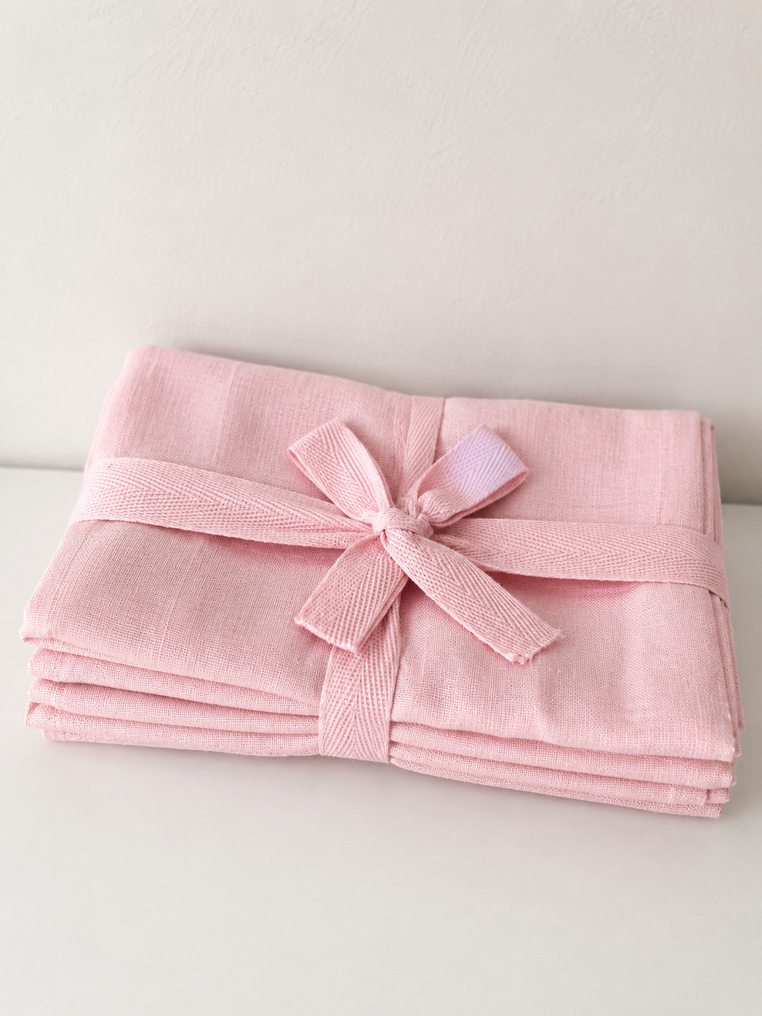 Tovaglioli set 2, vari colori (fucsia-rosa-verde)