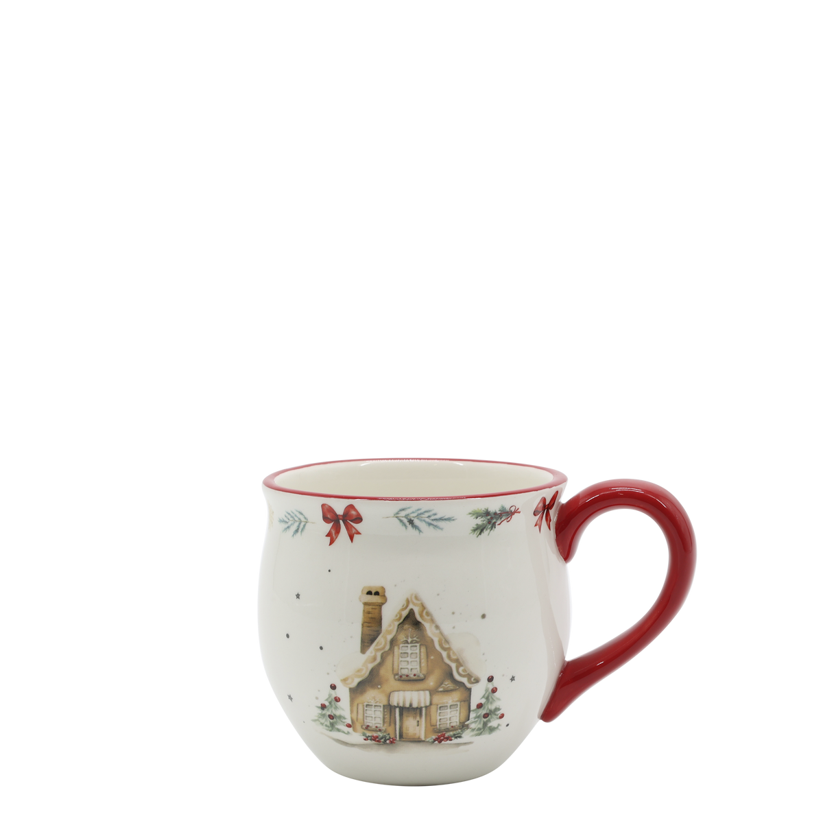 Tazza Chalet de Noël, h 9,5x10 cm 430 ml