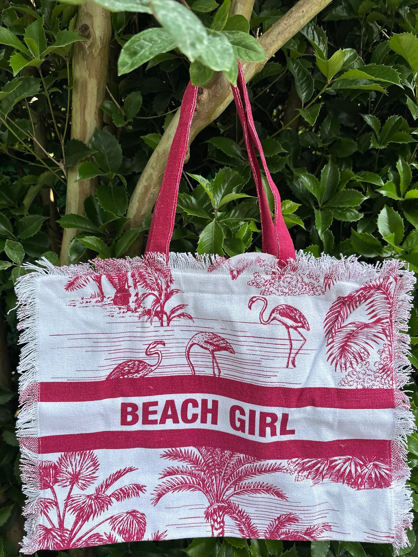 Borsa mare Wild con frange 48x38x16 cm