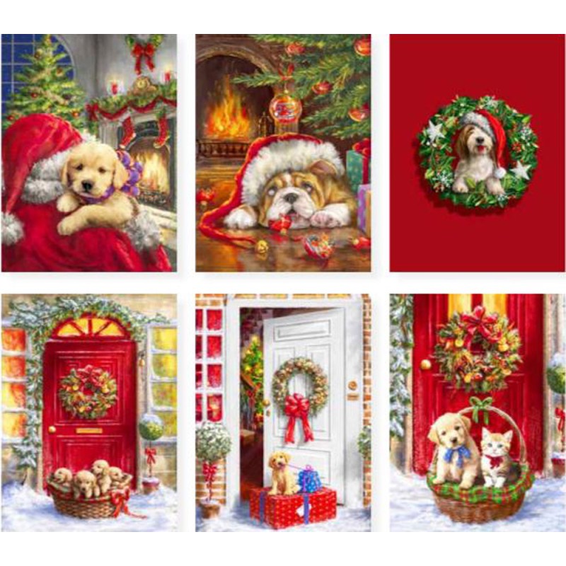 Strofinaccio Xmas 50x70 cm
