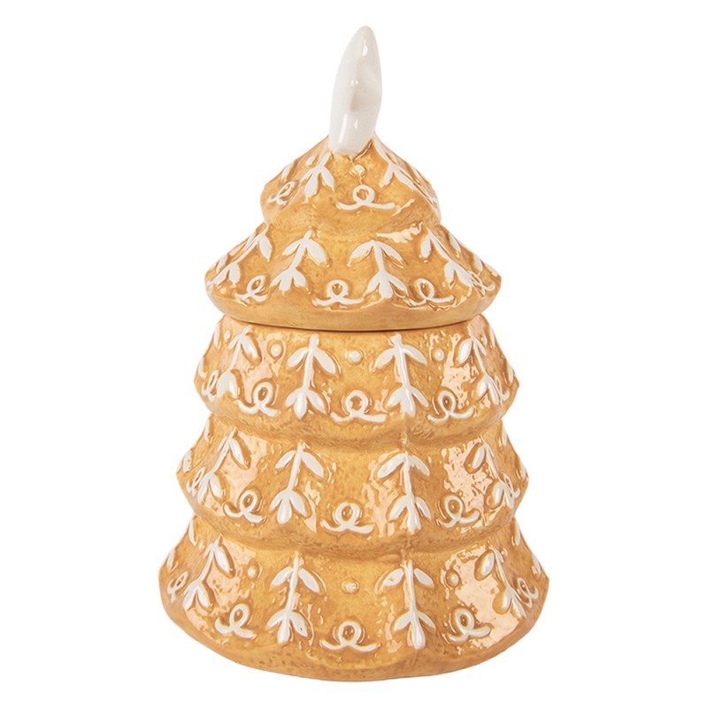 Tazza con coperchio e cucchiaino Albero di Natale 350 ml h 18x16x12 cm
