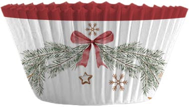 Pirottini per muffins Happy Holiday, conf. 60 pz