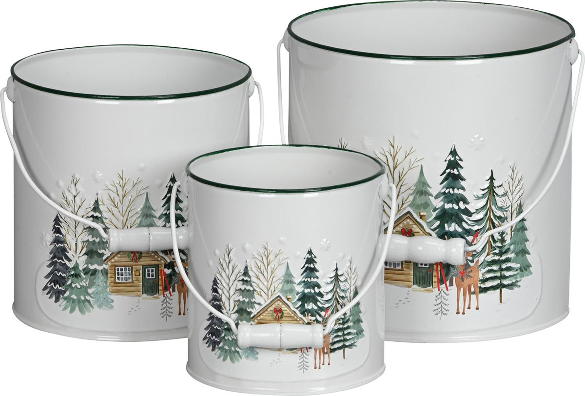 Coprivaso bianco Chalet, 3 MISURE