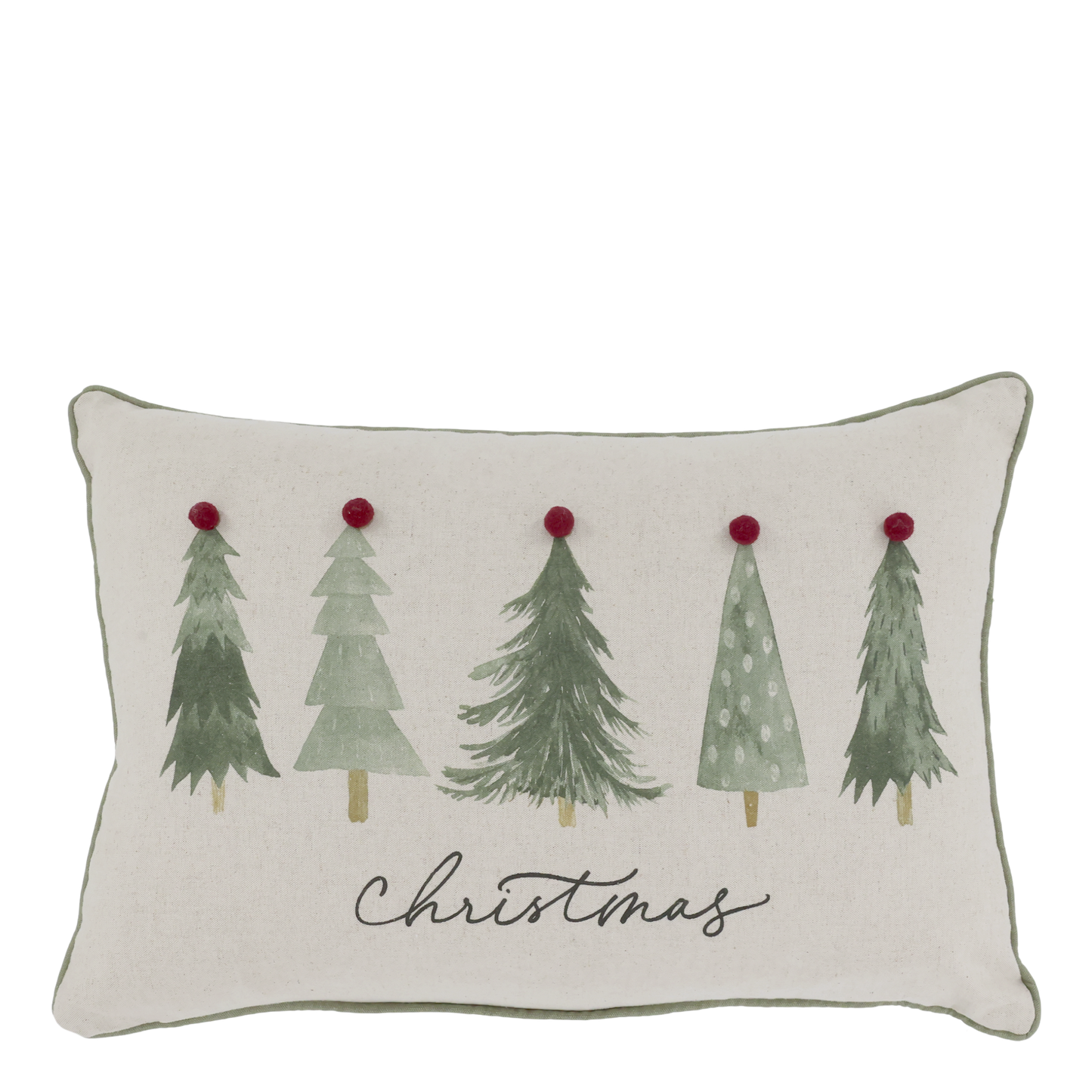 Cuscino federa Christmas trees 35x50 cm