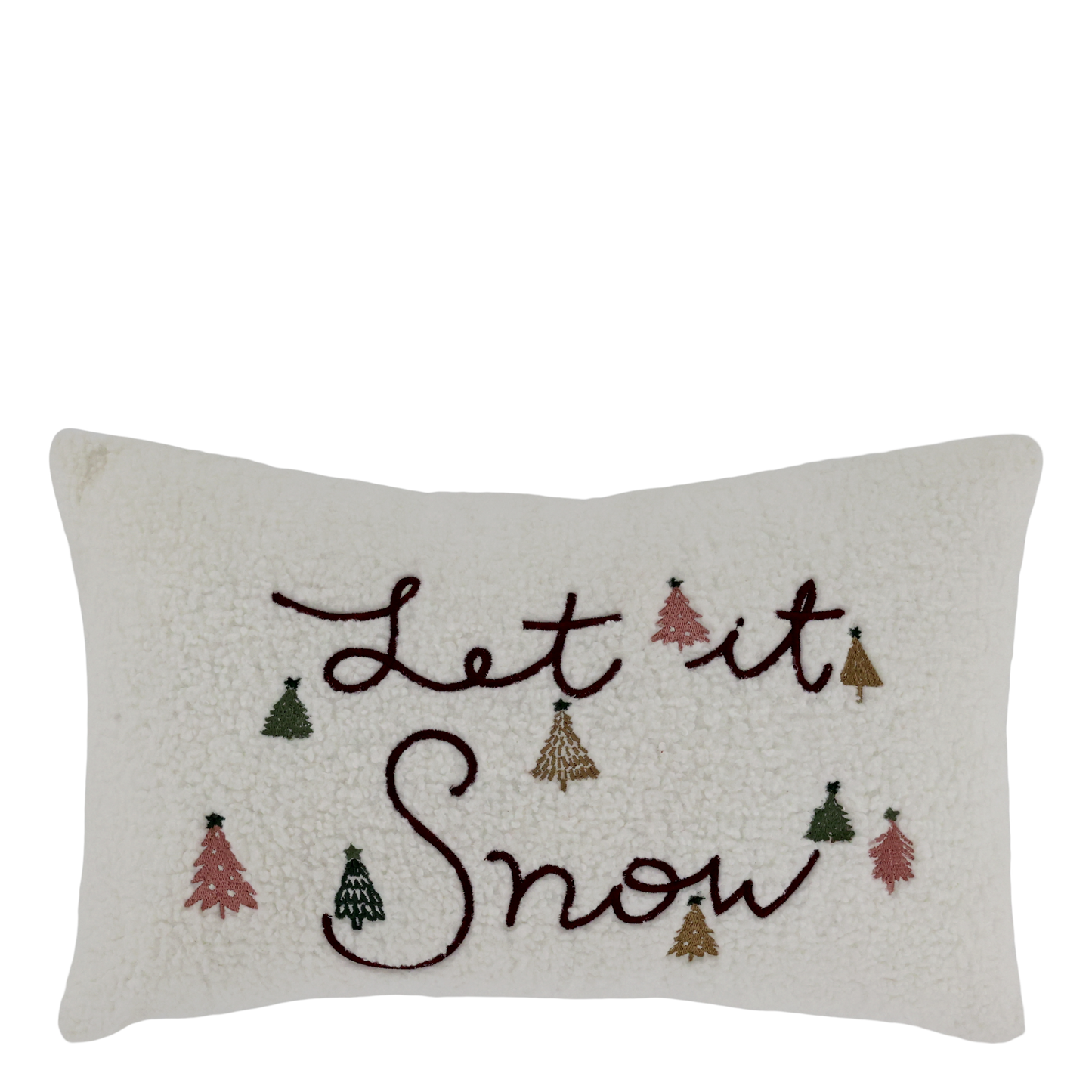 Cuscino federa Let it snow 35x50 cm