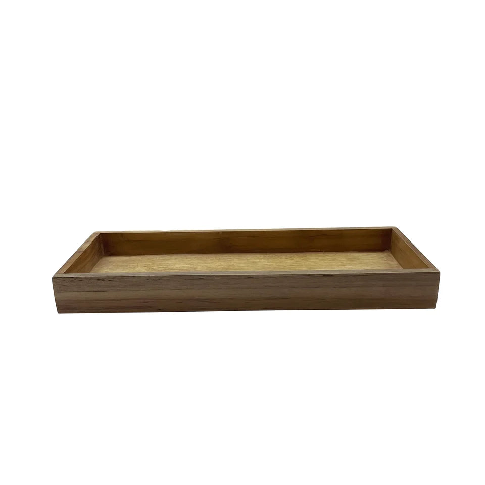 Vassoio in legno rettangolare, 2 VARIANTI