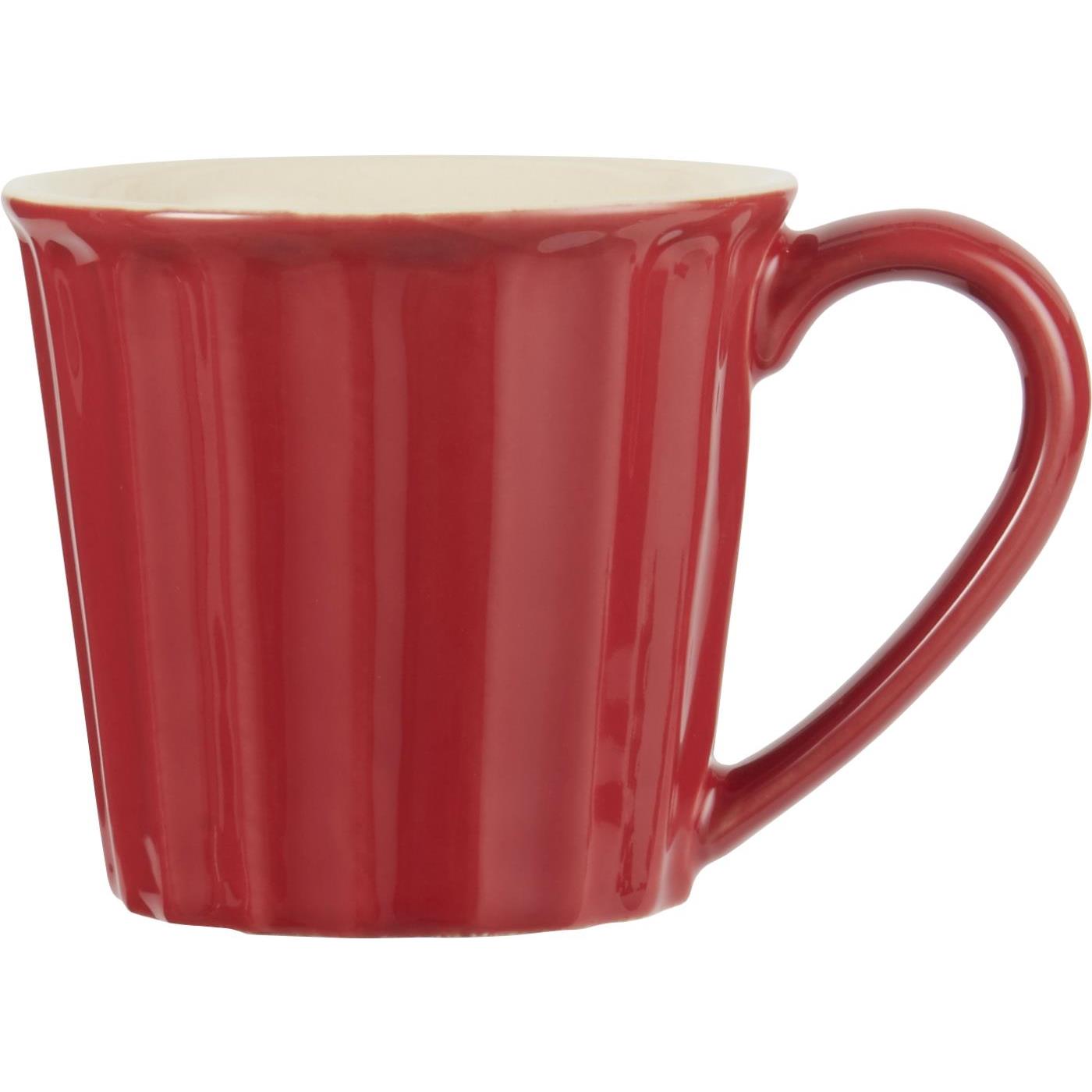 Tazza Mynte rosso fragola ø9x h 8cm