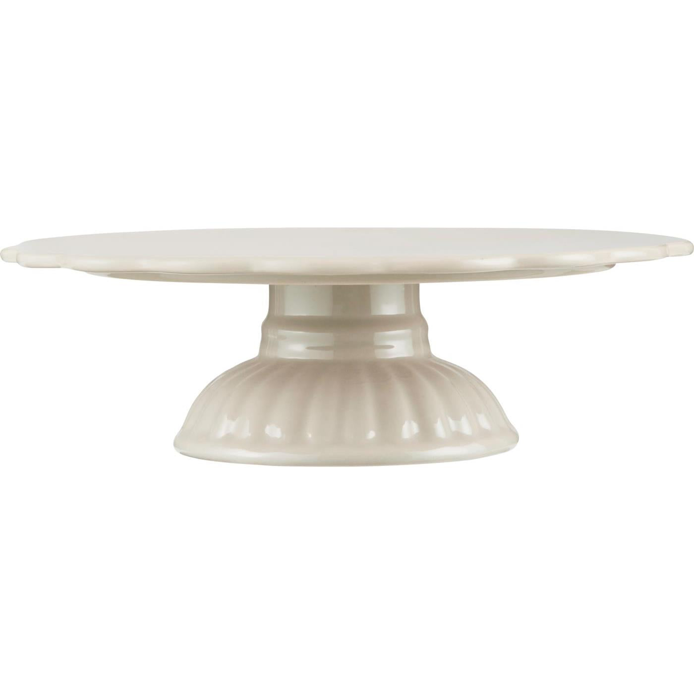 Alzata Mynte color latte ø 29 h 9 cm