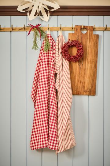 Ghirlanda di perline di legno Ø 13,5 cm