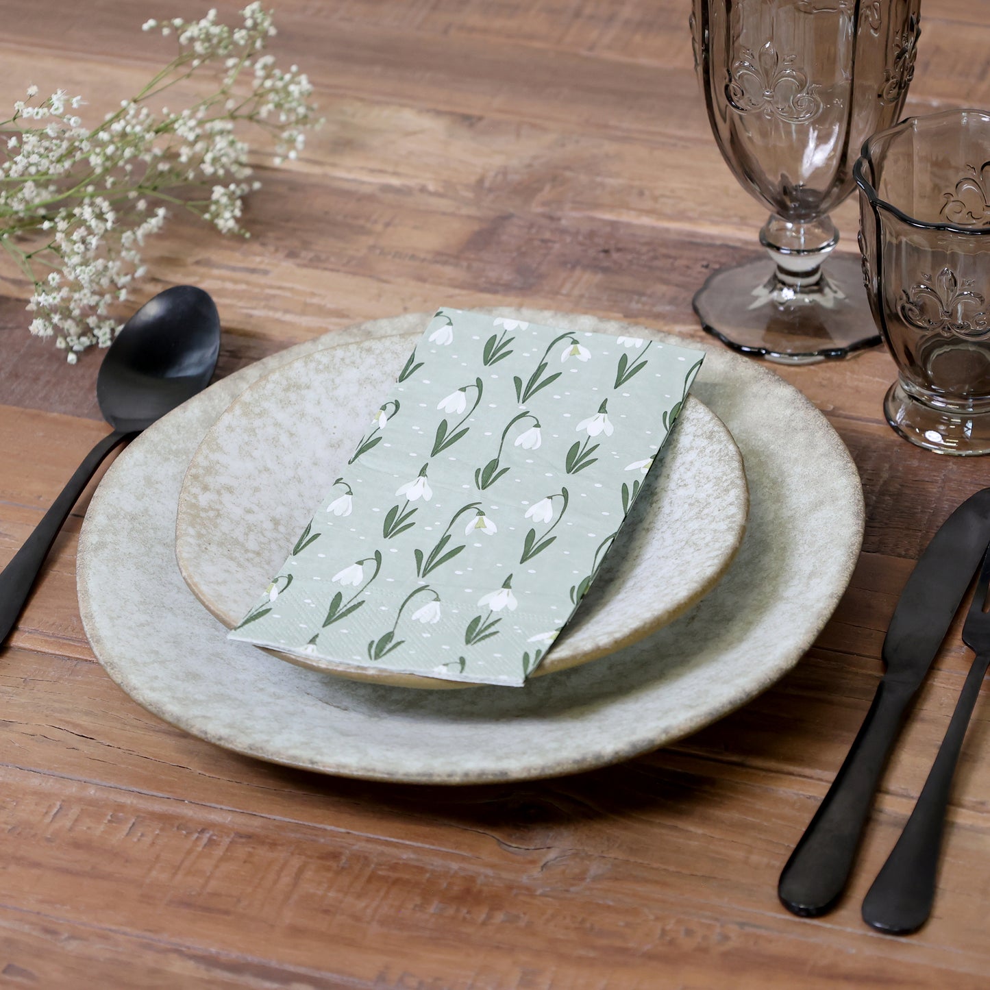 Tovaglioli di carta Bucaneve, 16 pz, 40x40 cm