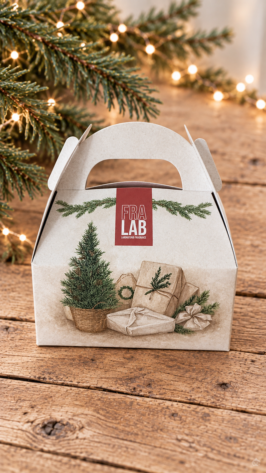Candele profumate NAVIDAD con Giftbox, 2X50 gr
