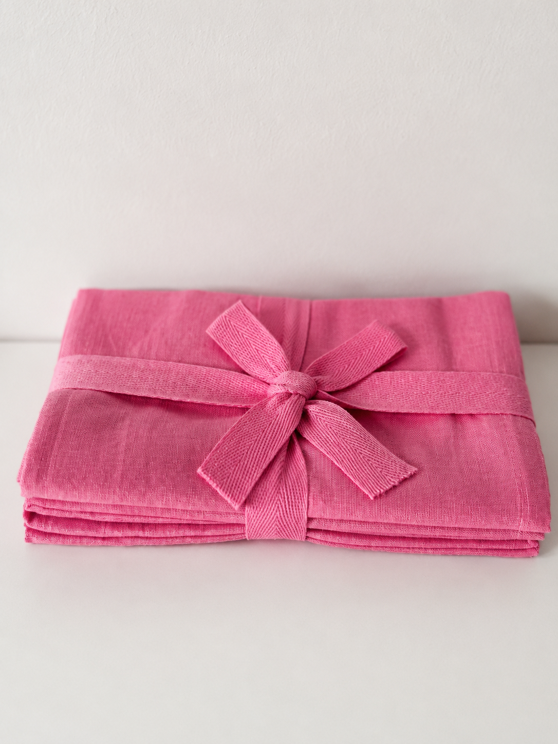Tovaglioli set 2, vari colori (fucsia-rosa-verde)
