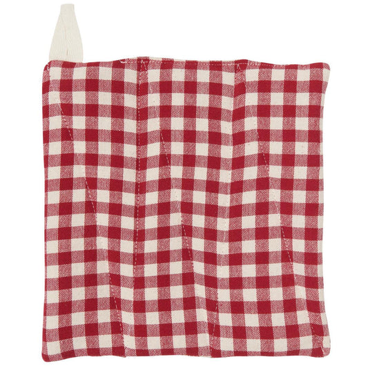 Presina a quadretti Vichy colore rosso 20x21,5 cm