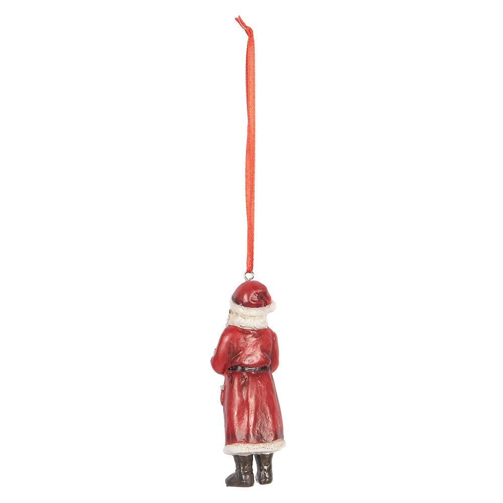 Babbo Natale decorazione da appendere h 11x4x3 cm