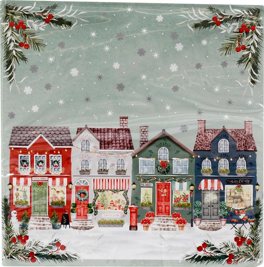 Tovaglioli di carta Xmas Shop, 20 pz
