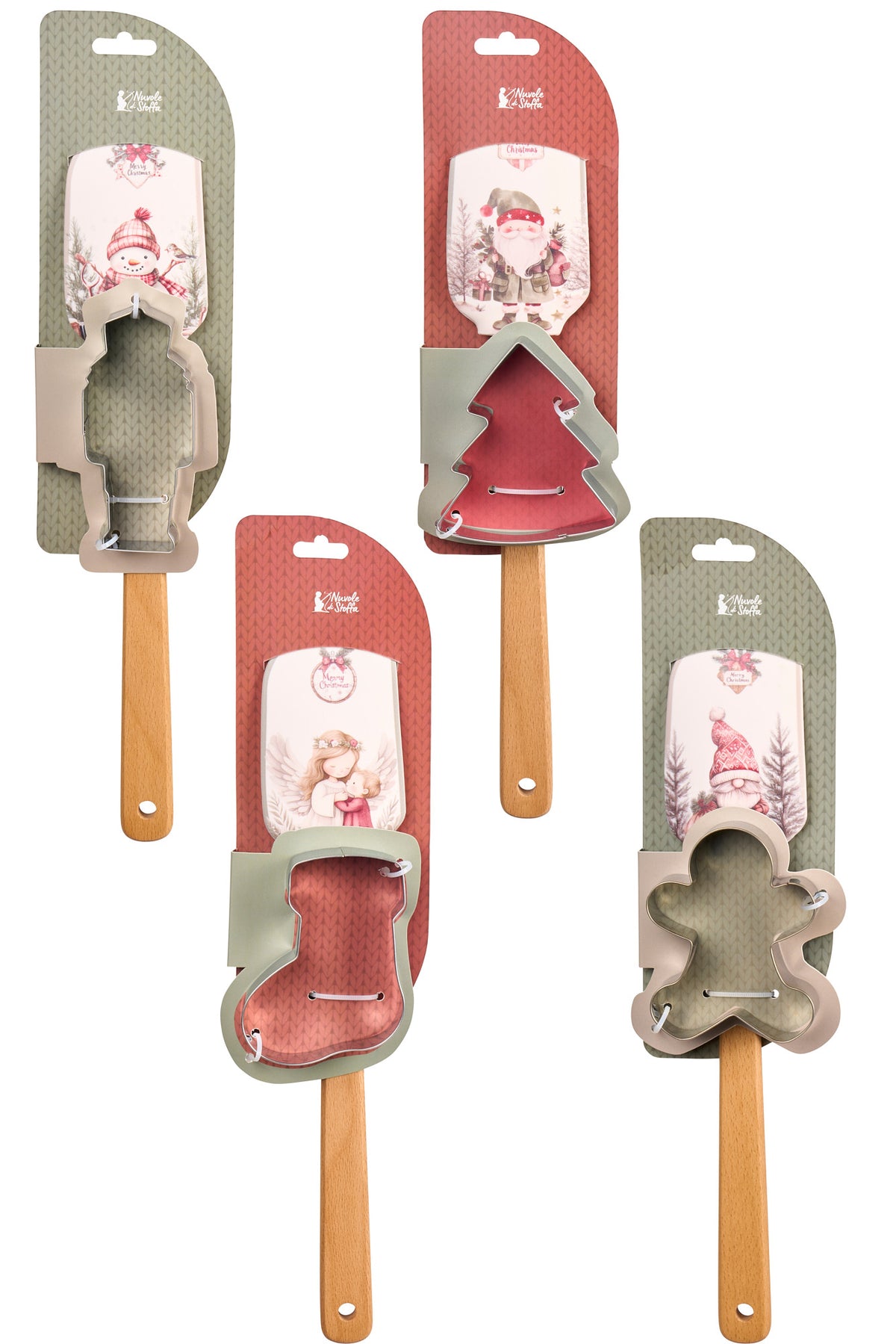 Set Spatola con stampino, Magic Noel