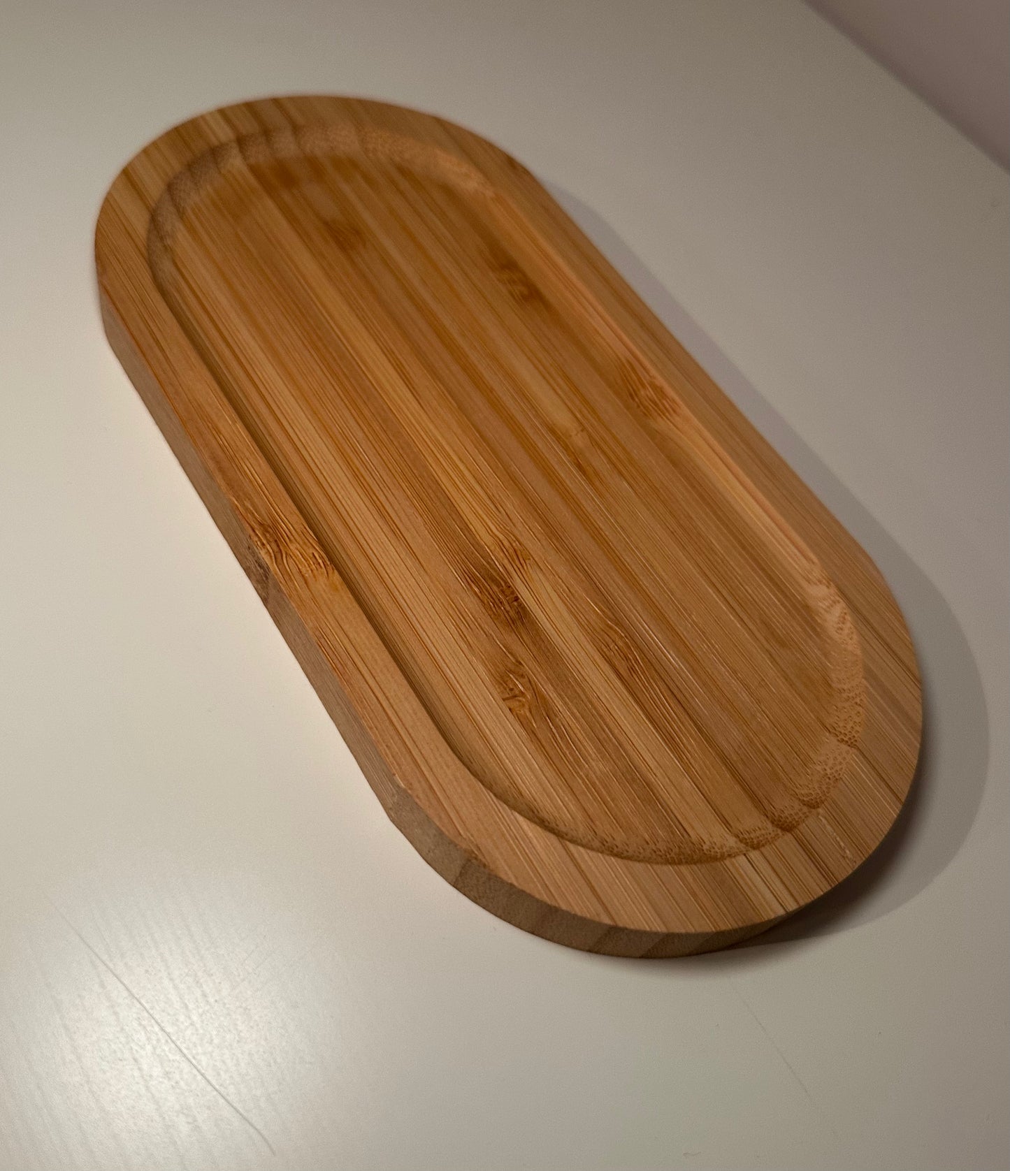 Vassoio in bambù, 20x10 cm