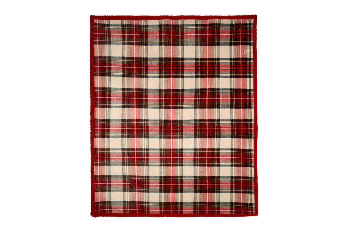 Plaid Tartan 130x160 cm, con giftbox