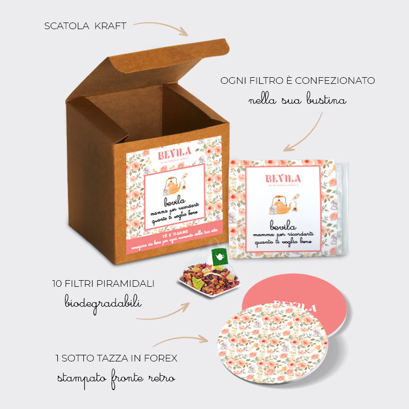 Bevila Mamma per ricordarti quanto ti voglio bene TÈ NERO ENGLISH BREAKFAST