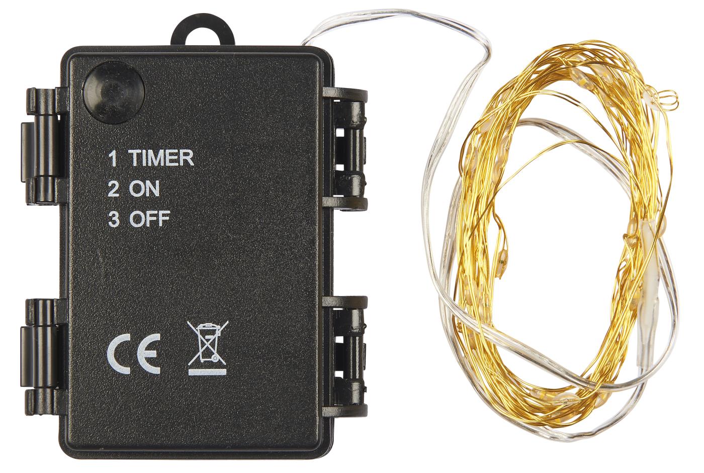 Catena luminosa con 40 LED 4,20 m