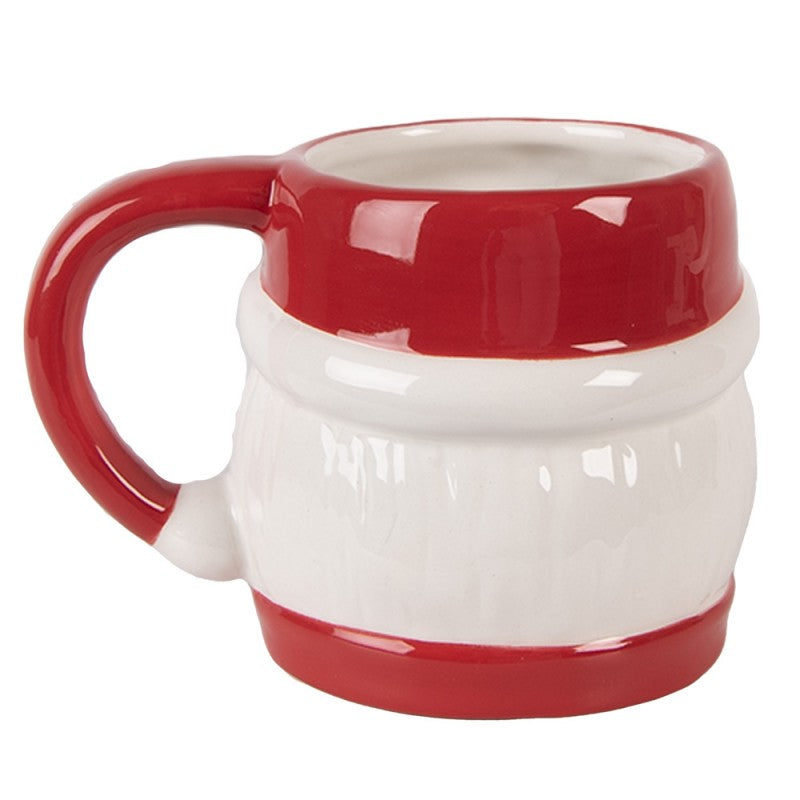 Tazza Babbo Natale in ceramica 250 ml h 9x10x13 cm